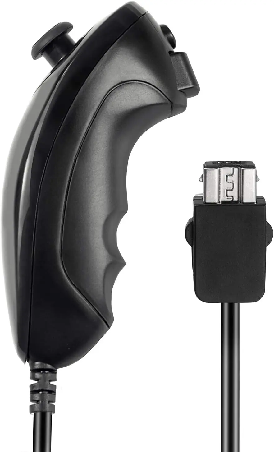 Reemplazo de controlador Nunchuck para mando de mando wii Nunchuck, Compatible con consola Wii y Wii U - imagen 5