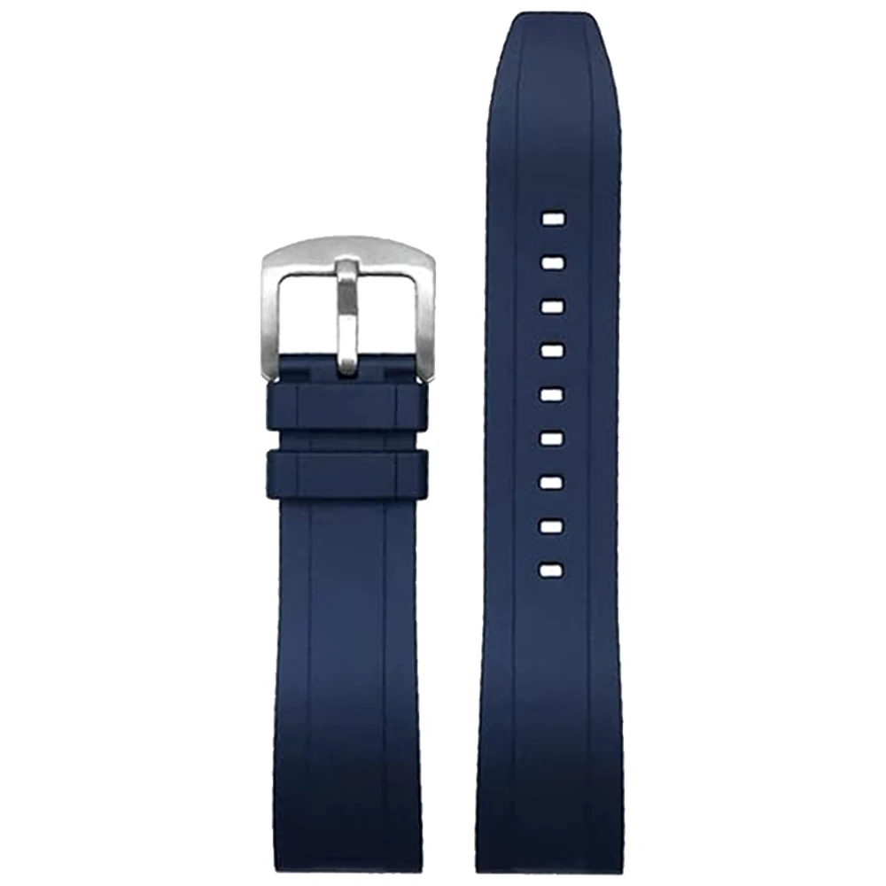 Correa de reloj de liberación rápida de 20mm y 22mm para hombres y mujeres, correa de goma de silicona deportiva, banda suave, accesorios transpirables, pulsera