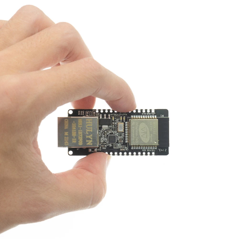 WT32-ETH01 puerto serie integrado red Ethernet Compatible con Bluetooth WIFI Combo Gateway MCU ESP32 placa de módulo inalámbrico - imagen 4