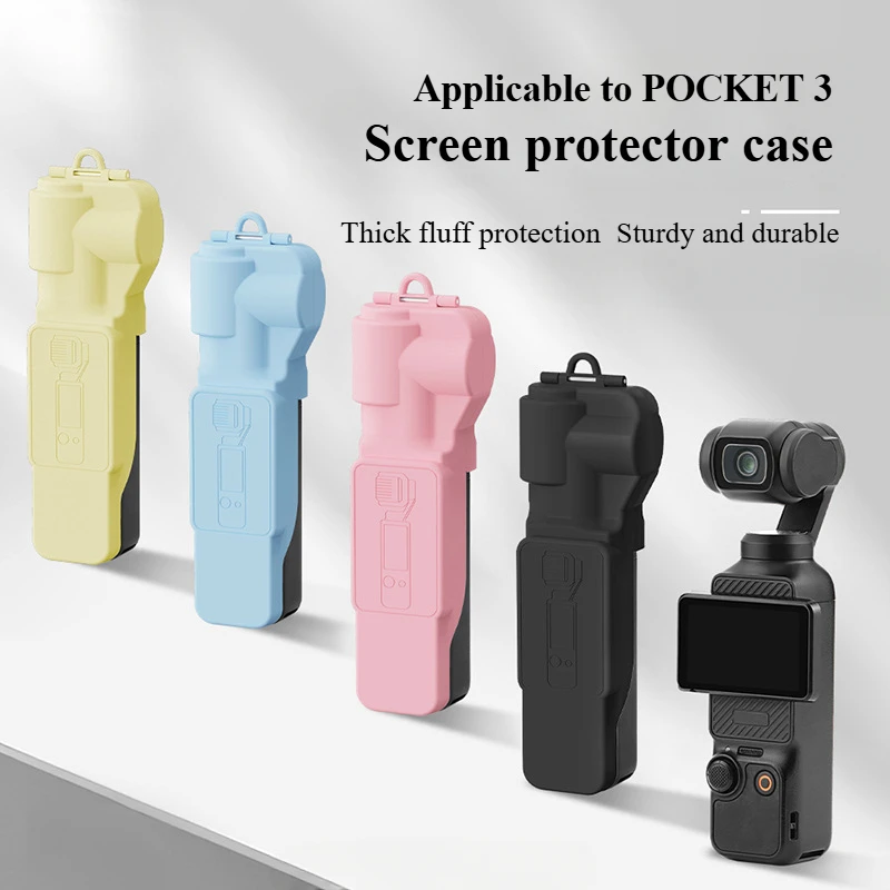 Funda protectora para DJI Osmo Pocket 3, tapa de lente de cámara antiarañazos, carcasa protectora resistente a los arañazos para Pocket 3 - imagen 2