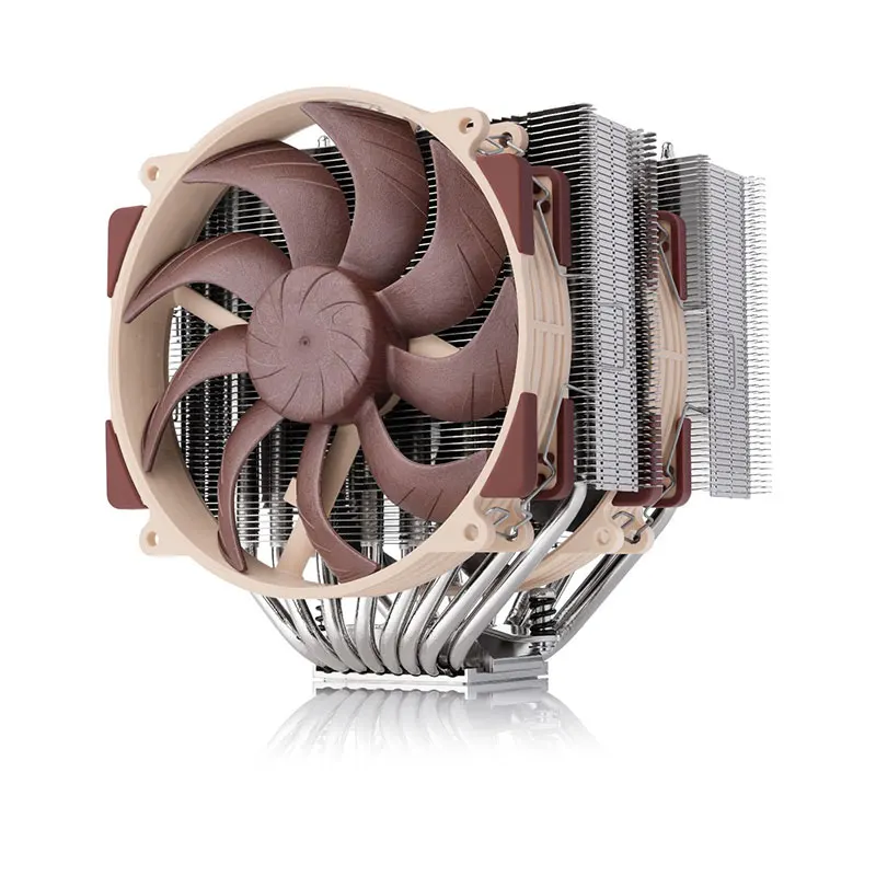 Noctua-Tubo de calor NH-D15 G2 8, radiador de ordenador, con 2 NF-A14x25r G2 PWM/NM-SD1, destornillador y NT-H2, juego de aletas de refrigeración asimétricas - imagen 2
