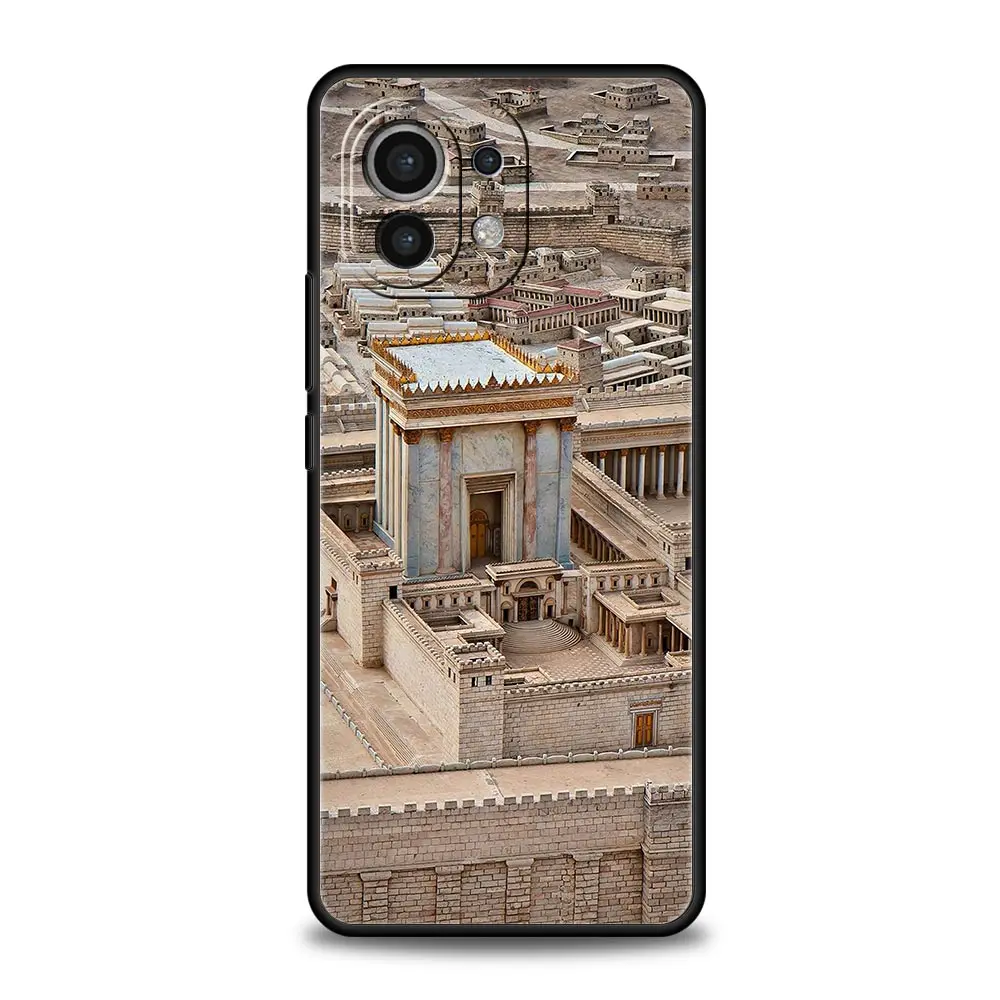 Funda de teléfono para Xiaomi Mi 15 14 14T 13T 12T Pro 12 13 11 Lite 5G 11T X6 X5 Pro cubierta suave de TPU edificio de Jerusalén - imagen 5