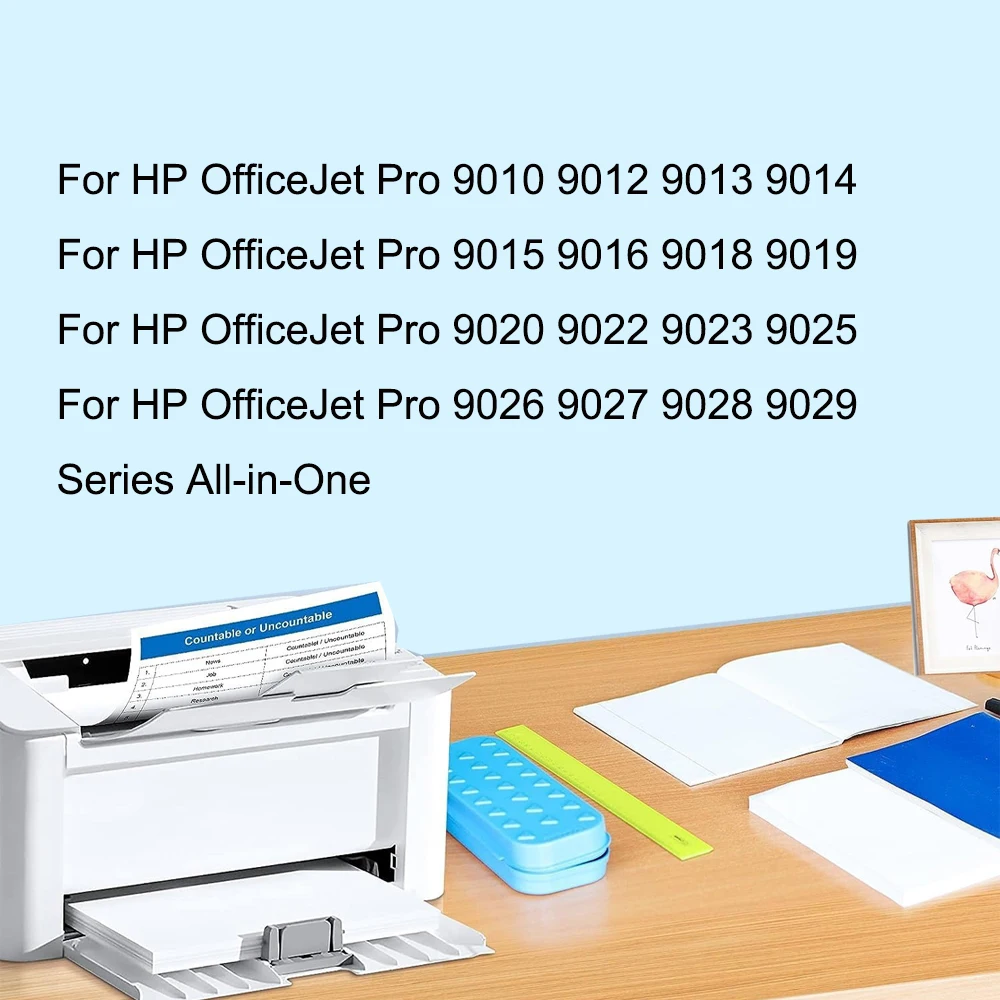 Vilaxh 963XL 962XL 964XL 965XL para cartucho de tinta HP963 HP967 Compatible con impresora HP OfficeJet Pro 9010 9015 9020 9022 9025 - imagen 2