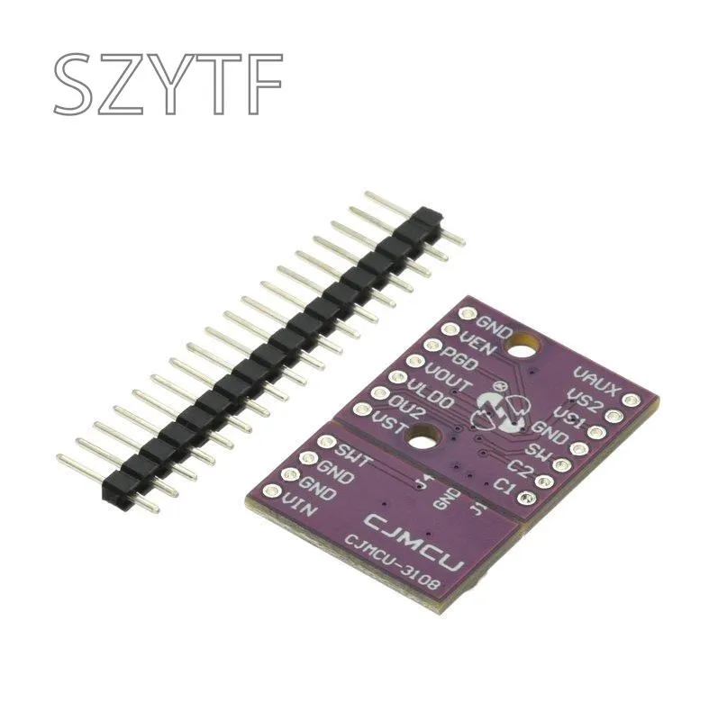 CJMCU-3108 ltc3108-1, placa Convertidora de impulso de voltaje ultrabajo, módulo de desarrollo de Breakout Power Manager - imagen 5