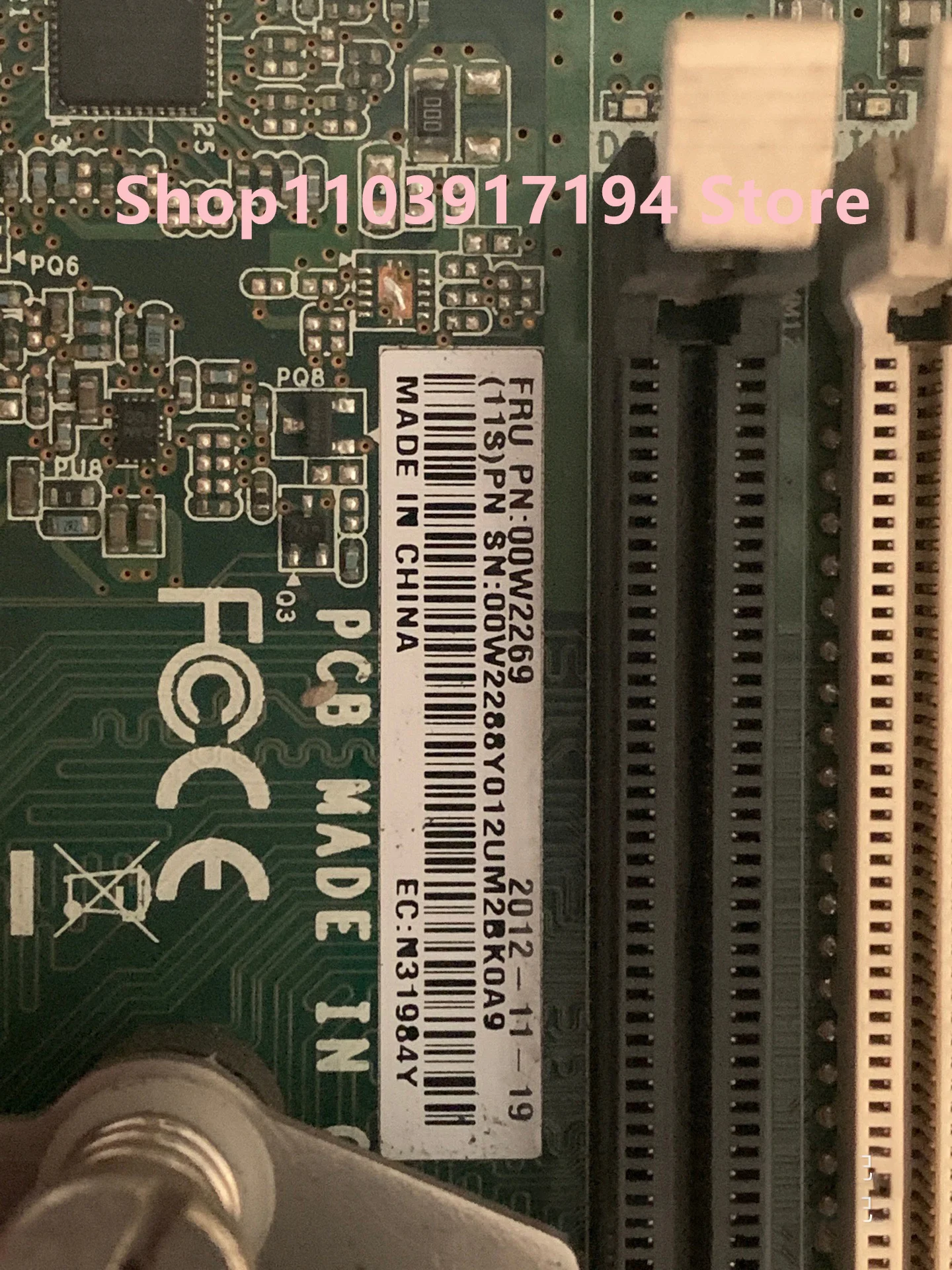 Placa de expansión de CPU de memoria de servidor X3300 M4 00W2269 94Y7708 44T2248