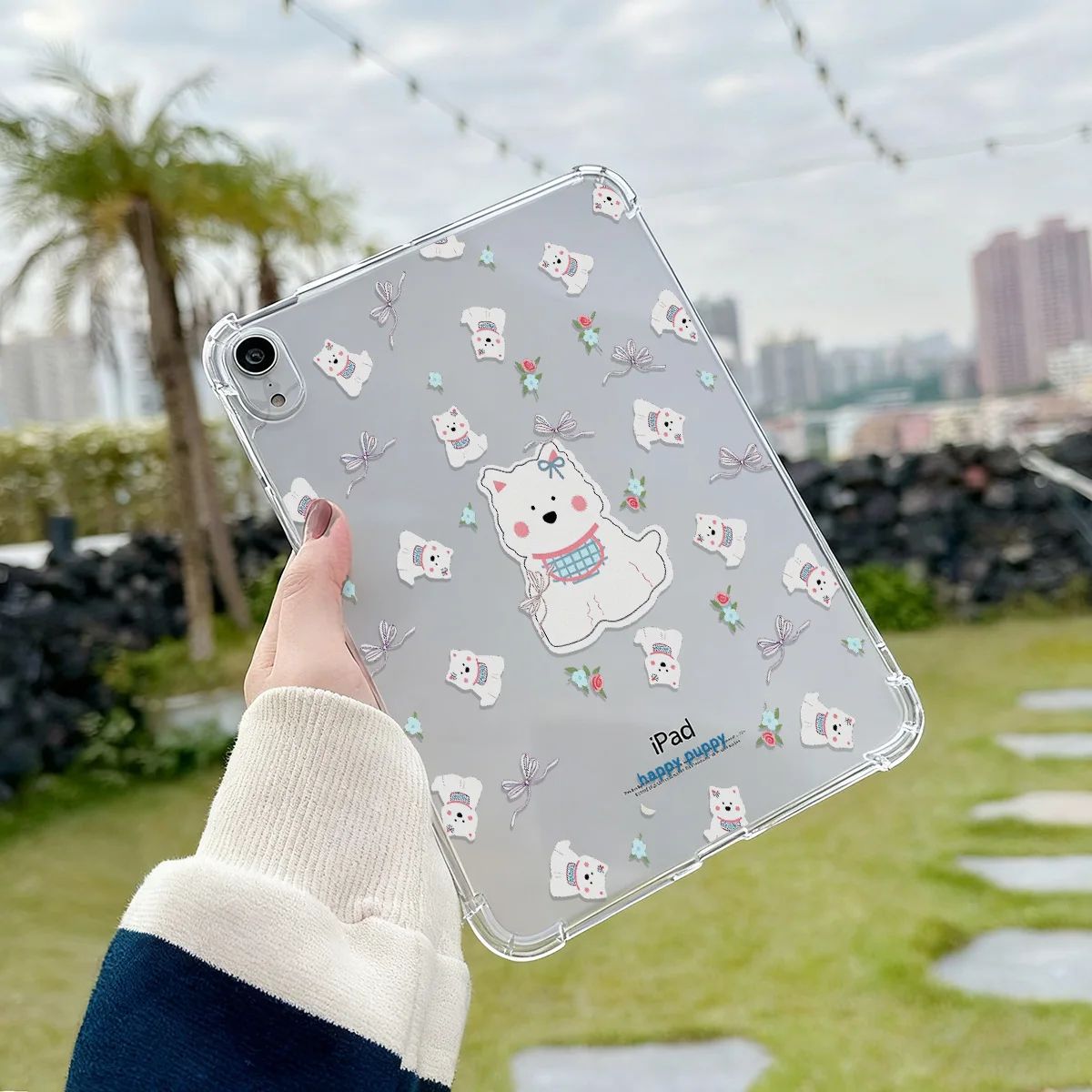 Funda de silicona de dibujos animados para iPad A16 10. a generación 11th 11 10 9 8 7 iPad Pro 12,9 13 9,7 10,5 11' Air 13 Mini 6 5 4 3 2 1 - imagen 3