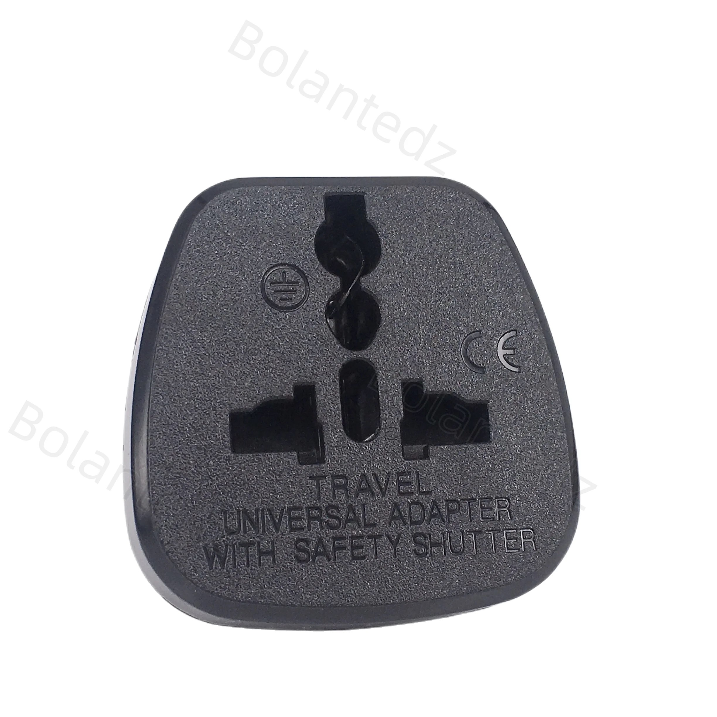 Adaptador de enchufe Universal a AU/CN, retorno UE/EE. UU./AU/Reino Unido, aislamiento semipegamento, salida de 3 pines, toma de corriente de viaje, puerta de seguridad - imagen 5