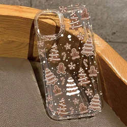 Funda navideña antigolpes para iPhone 17, 16 Pro Max, 15 y 14