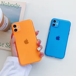 Funda transparente de silicona para iPhone 16 Pro Max