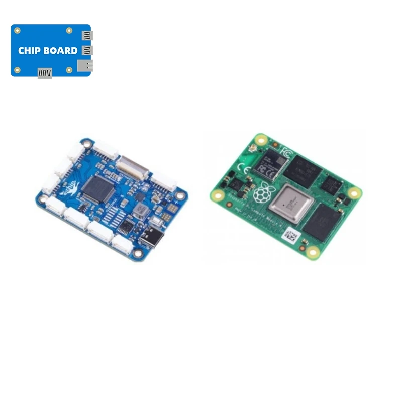 Ochin Tiny Carrier Board con módulo de cómputo Raspberry Pi 4 - 8 GB de RAM, 32 GB eMMC, Wi-Fi 2,4/5,0 GHz y Bluetooth 5.0