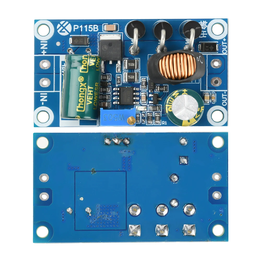 Módulo reductor DC-DC 10-110V a 4,5-47V 5A Módulo convertidor de potencia de alta precisión de baja ondulación ajustable con 95% de eficiencia - imagen 4