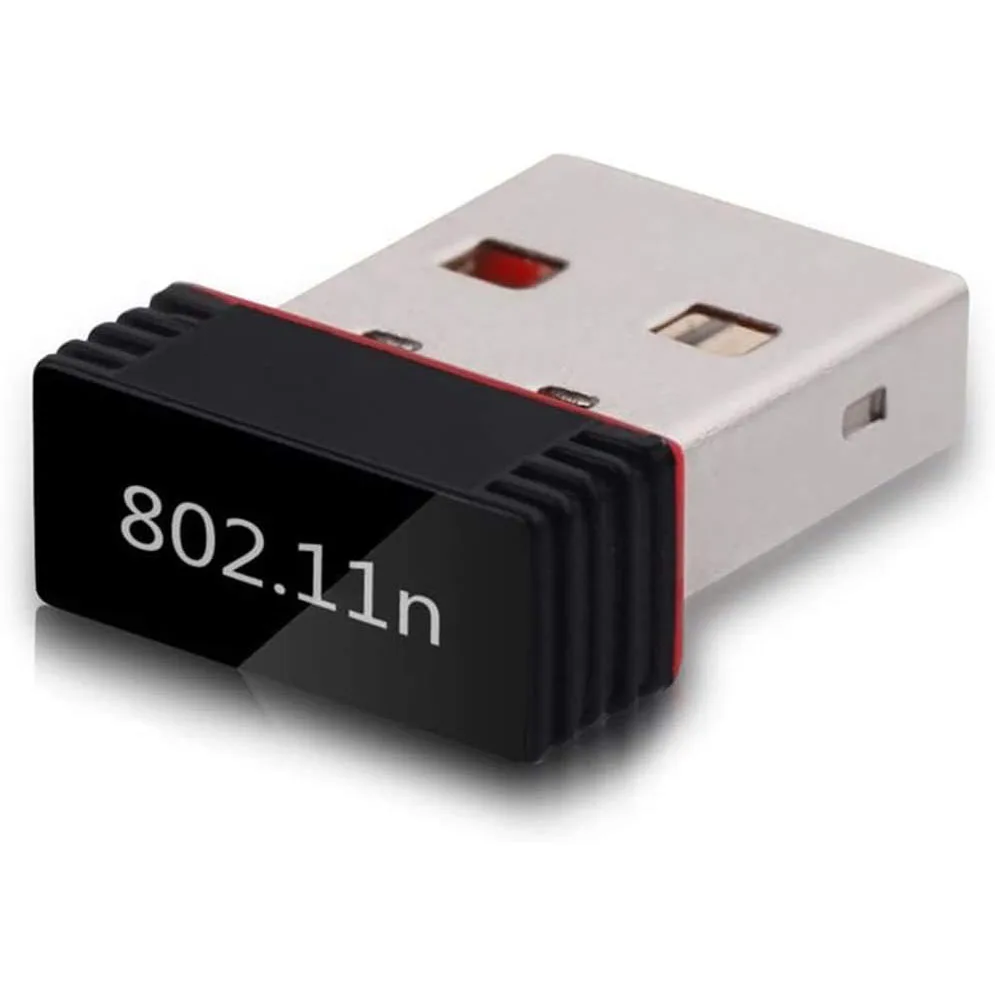 Adaptador WiFi USB RTL8188 de 150Mbps para Raspberry Pi, adaptador de tarjeta de red inalámbrica Dongle WiFi para ordenador portátil de escritorio Windows