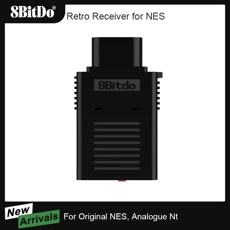 Adaptador receptor Retro Bluetooth 8BitDo, Dongle inalámbrico para consola NES, compatible con PS5, PS4, PS3, Switch Pro, Xbox One, Wiimote - imagen 2