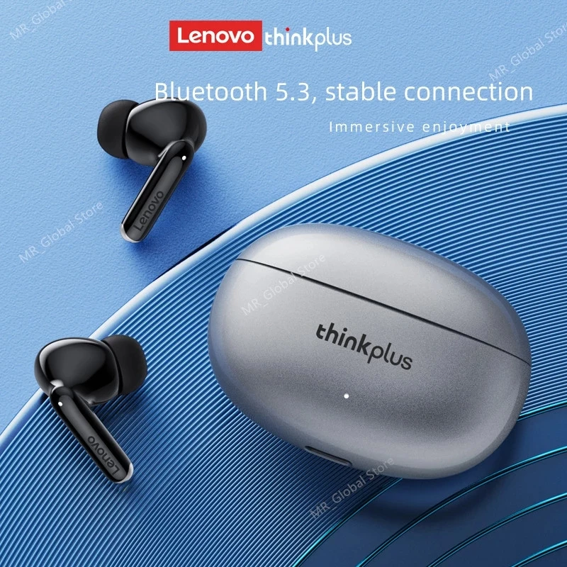 Lenovo XT88-auriculares inalámbricos con Bluetooth, cascos de música Hifi con micrófono, deportivos, resistentes al agua, novedad de 2022 - imagen 5