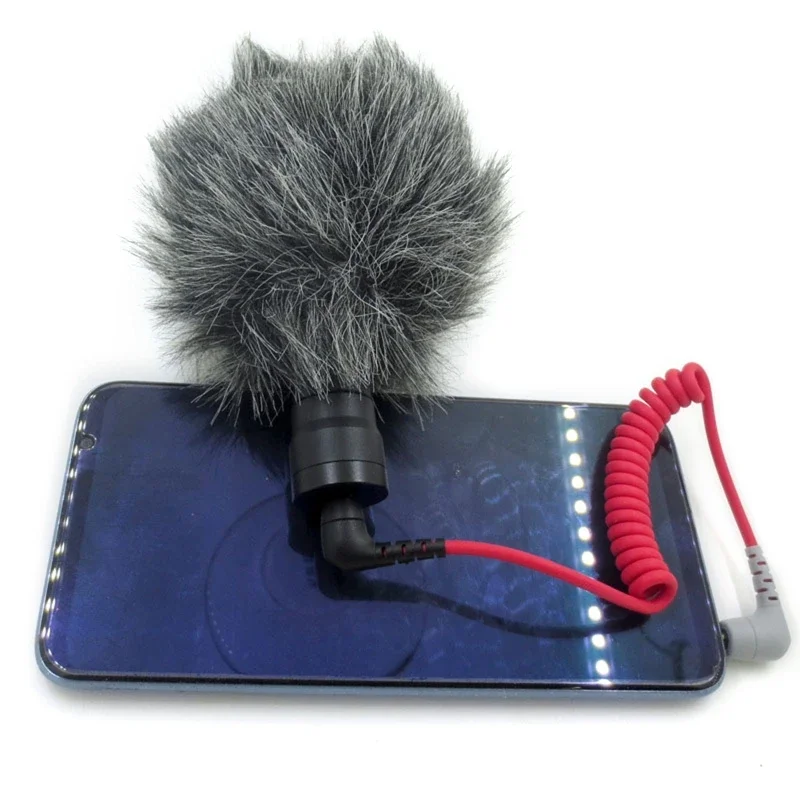 Cable adaptador parche macho a macho ángulo recto 3,5mm para BYVIDEOMIC GO Video Micro-tipo micrófono Lavalier Cable - imagen 5