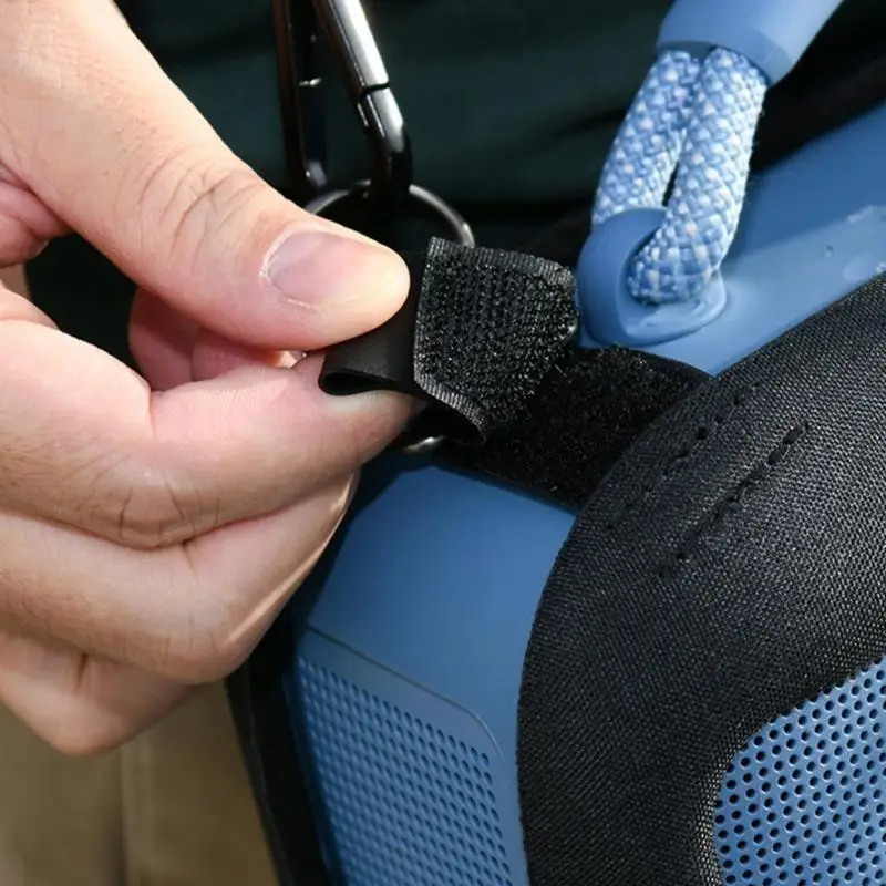 Altavoz R53C Viajes que transportan caja protectora piel para caja sonido inalámbrica Caja transporte con acolchado - imagen 4