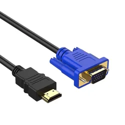 Cable adaptador HDMI a VGA con audio 1080p