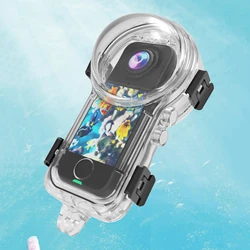 Carcasa Impermeable Buceo Insta360 X4 - Protección Subacuática