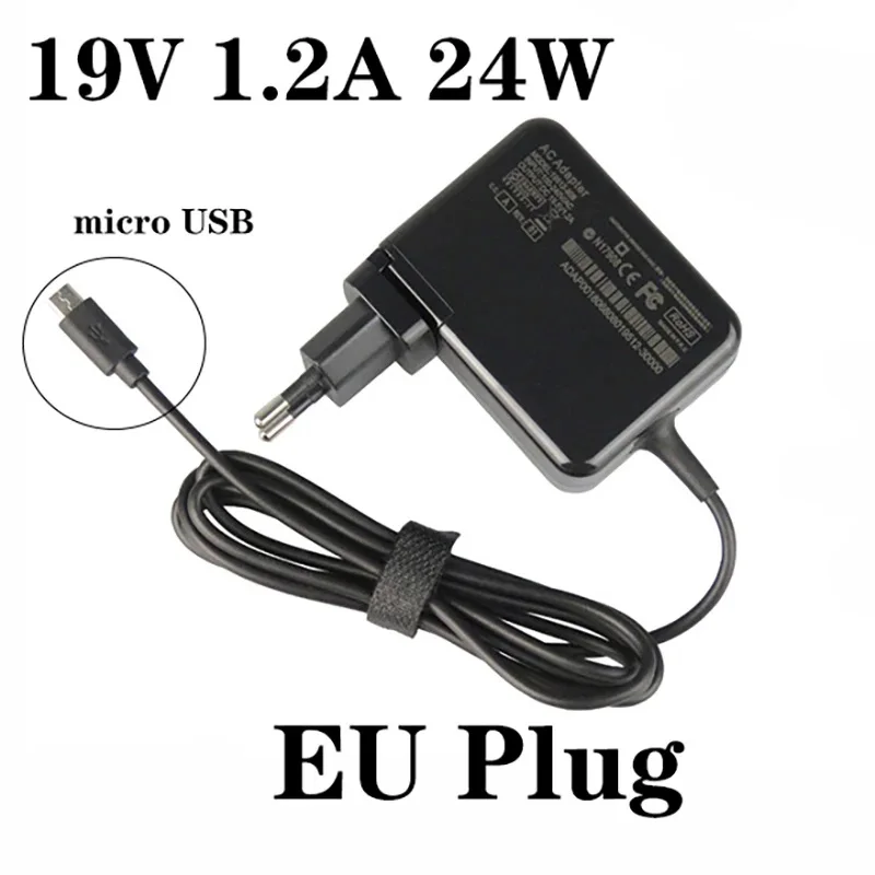 Cargador de tableta de 19,5 V, 1,2a, fuente de alimentación de CA para Dell Venue 11 8 7 Pro 5130 7130 7139 7140 HA24NM130 077GR6 0KTCCJ 3JJWF