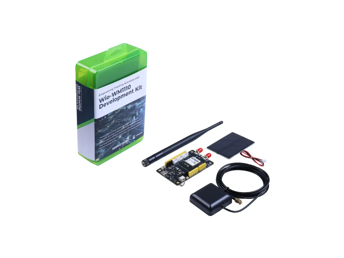 Kit de desarrollo Wio-WM1110, Semtech LR1110 integrado y Nordic nRF52840, LoRa,GNSS,Wi-Fi,malla Bluetooth,NFC,rosca,Zigbee,Ble Low Energy - imagen 5