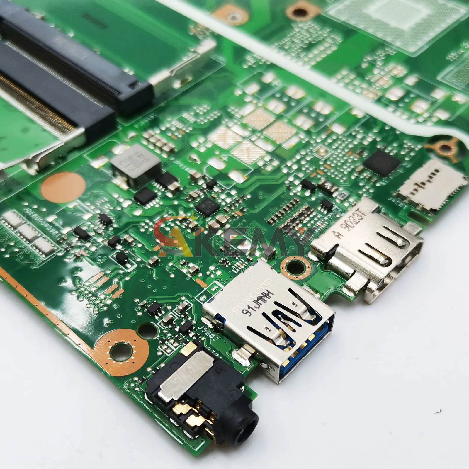 Placa base para ordenador portátil X407UA para ASUS X407U Y4000U A407U F407U X407UA X407UB X407UAR X407UBR X407UF X407UV placa base I3 I5 I7 CPU - imagen 4