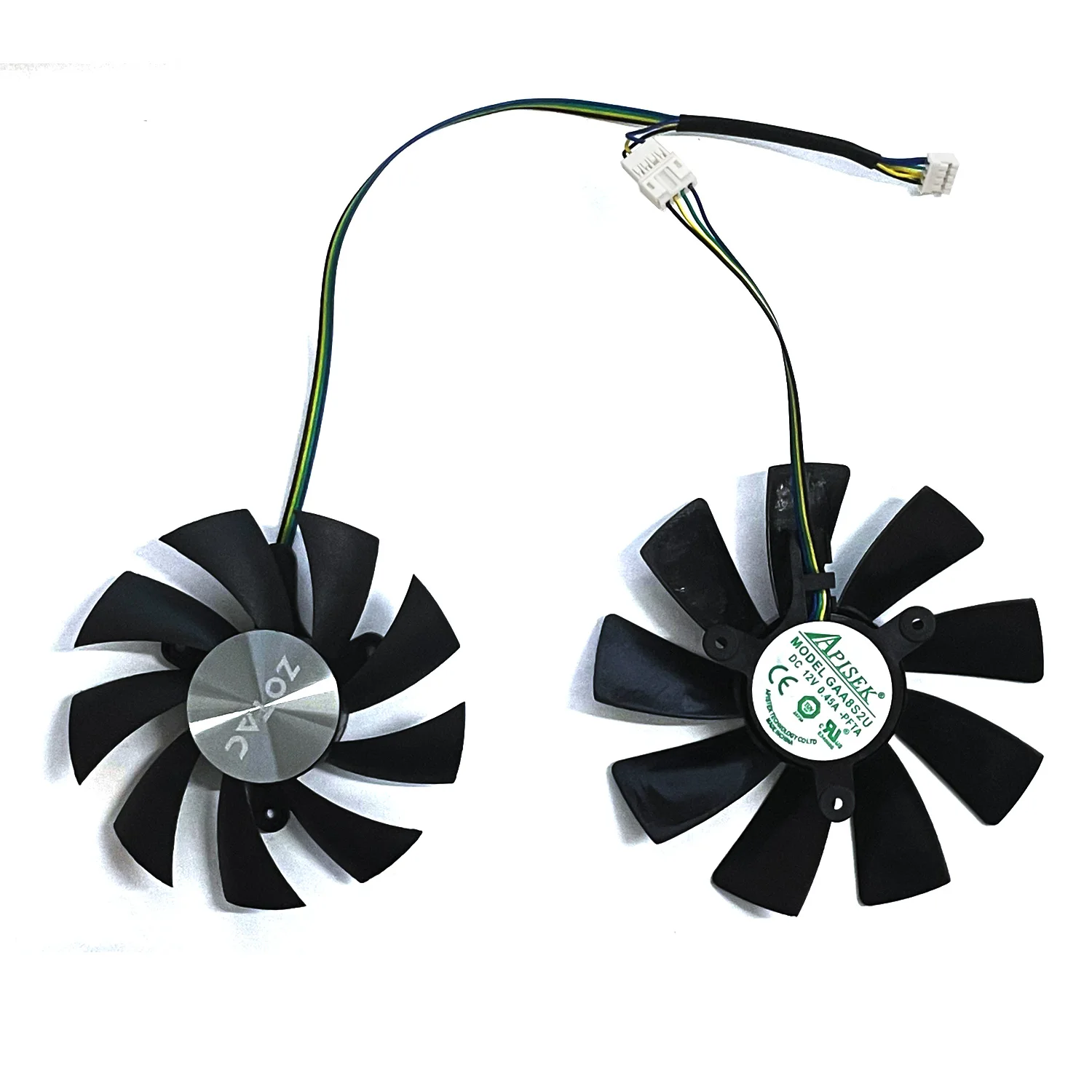 87mm 100mm GA92S2H GAA8S2U DC 12V 0.45A 4Pin para Zotac Geforce GTX 1080Ti Mini 1070Ti Mini 1060 ventilador de refrigeración de tarjeta gráfica - imagen 4