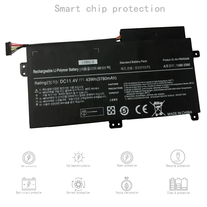 JGTM-baterías para ordenador portátil, para Samsung NP370, NP370R4E, NP510R5E, AA-PBVN3AB, NP370R5E, NP450R5V, NP450R4V, NP470R5E, 510R5E, BA43-00358A - imagen 3