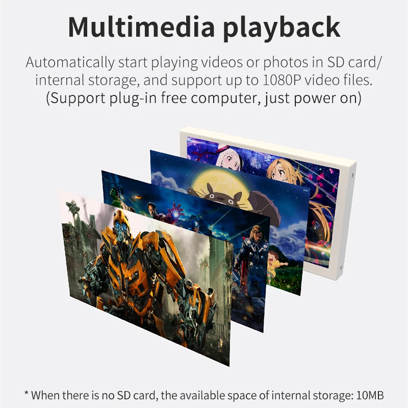 Pantalla secundaria IPS TYPE-C de 5 pulgadas pantalla LCD IPS para Mini ITX PC Case 800x480 CPU GPU RAM HDD Monitor USB no utiliza AIDA64 - imagen 5