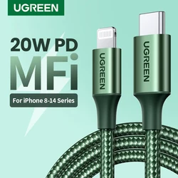 UGREEN Cable USB‑C a Lightning MFi PD 20W para iPhone 14/13/12
