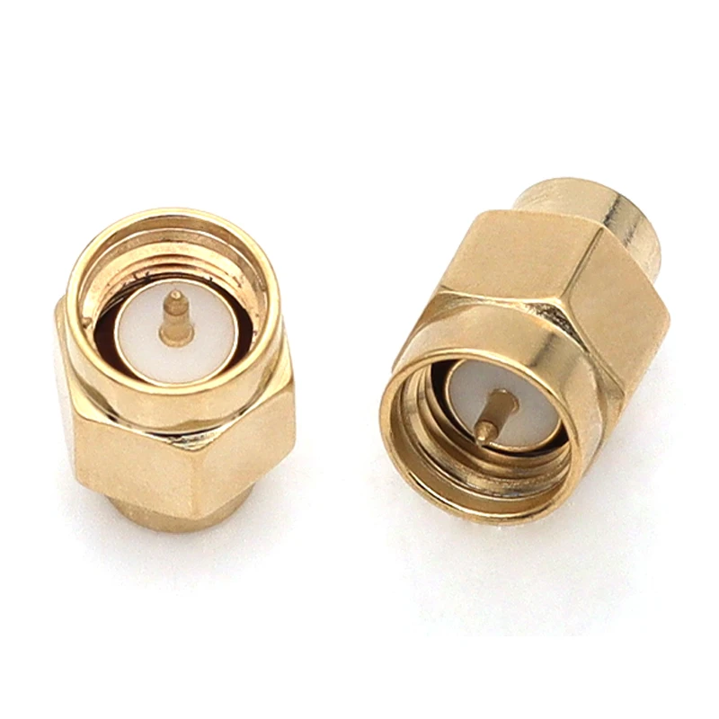 2/10/20 piezas 2W 6GHz 50 ohm SMA macho RF terminación Coaxial carga simulada tapa chapada en oro conectores Accesorios - imagen 2