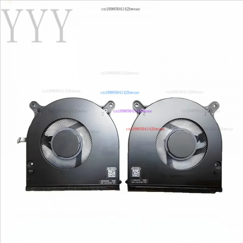 Para CPU GPU ventilador de refrigeración para Dell XPS 16 9640 06P46H 0JTNN3 DC5V 0.5A