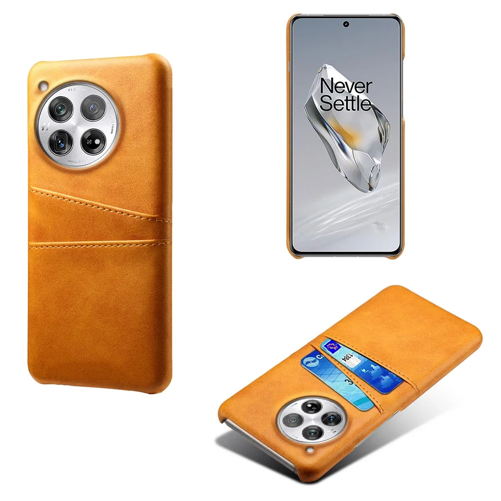 Funda de cuero PU para OnePlus 12, cubierta de tarjeta de crédito para One Plus 1 + 12 5G, 6,82 ", PJD110, CPH2573, CPH2581 - imagen 3