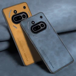 Nothing Phone (3a) 5G – Funda de Cuero PU Antigolpes
