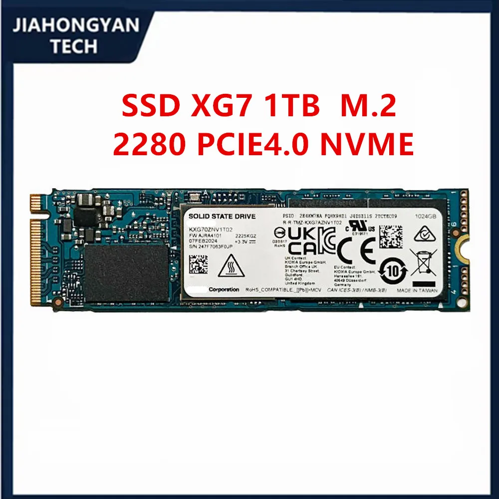 Original para KIOXIA XG8 XG7 512G 1T 2T M.2 2280 PCIe 4,0 NVMe portátil de escritorio unidad de estado sólido SSD - imagen 3