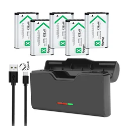 Batería NP-BX1 Compatible Sony ZV-1 y RX100, Cargador Incluido