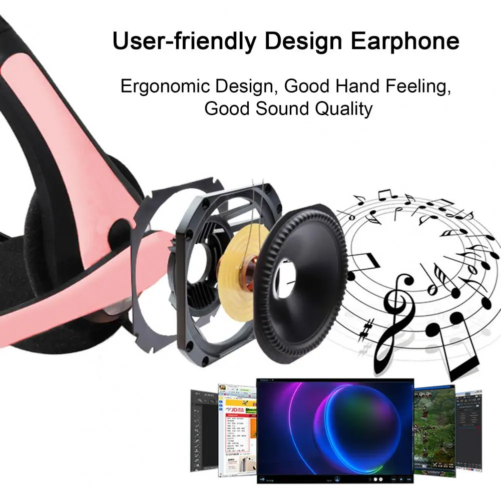 Auriculares con cable Usb para ordenador, audífonos con claridad de voz mejorada, micrófono de reducción de ruido para llamadas, oficina, escuela, Pc, juegos, llamadas de voz - imagen 2