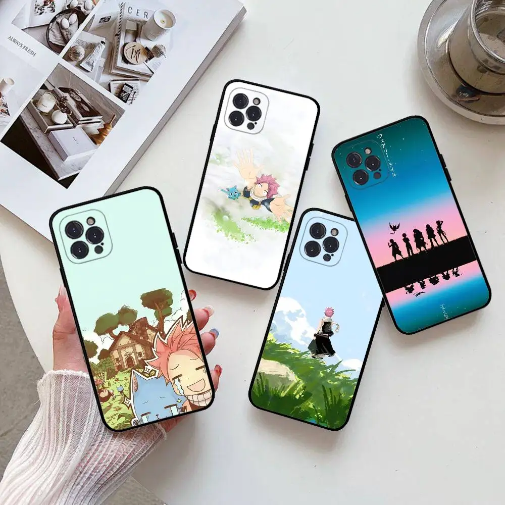 F-Fairy-funda de teléfono con cola en T para iPhone 16 15 14 13 12 Mini 11 Pro XS Max X XR SE 6 7 8 Plus, funda de silicona suave - imagen 5