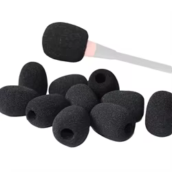 Cubiertas Espuma Micrófono Mini – Protectores Anti-Viento para Reunión y Estudio
