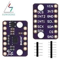 Módulo Sensor BMI160 6DOF Acelerómetro Giroscopio I2C SPI