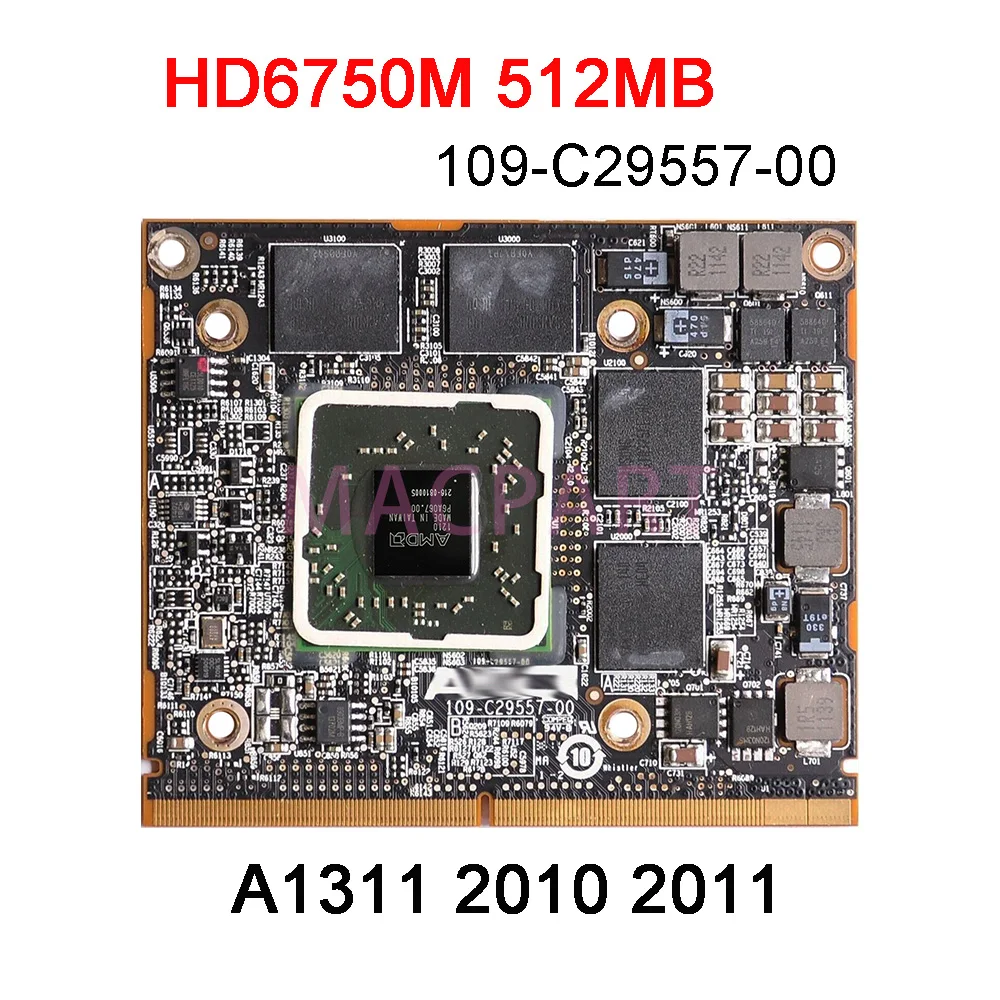 Tarjeta de vídeo Original HD4670M HD5670M HD6750M HD6770M 256MB 512MB para Apple iMac 21,5 "A1311 tarjeta gráfica 2009 2010 2011 años - imagen 5