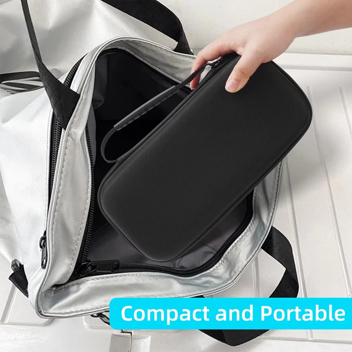 Para Switch OLED modelo Estuche de transporte 9 en 1 Kit de accesorios para Nintendo Switch modelo OLED con funda protectora - imagen 2