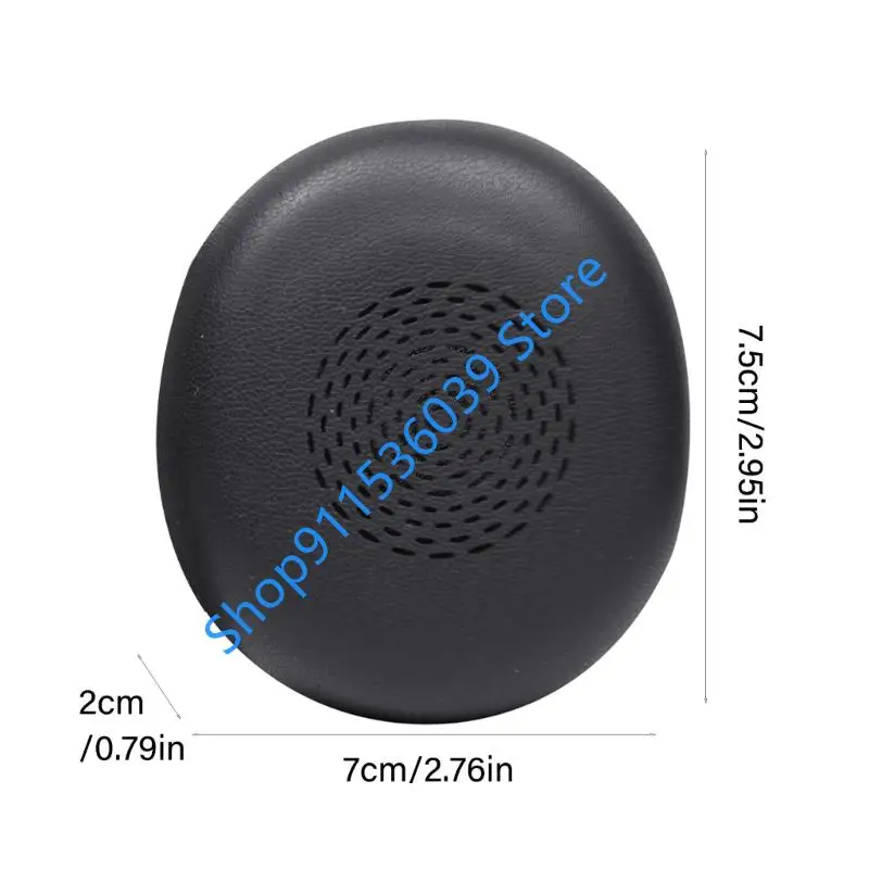 Almohadillas de esponja de repuesto para auriculares Jabra evolve2 75, almohadillas para los oídos de espuma suave, orejeras con aislamiento de ruido, novedad - imagen 3