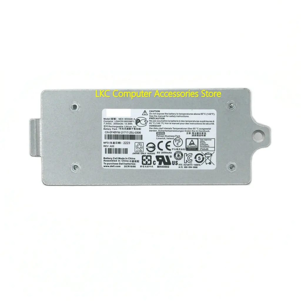 Nuevo para PS6210 PS4210 PS6610 batería NEX- 900926 -Batería 0FK6YW FK6YW CN-0FK6YW 010DXV CN-010DXV CN-0K4PPV 0K4PPV K4PPV - imagen 3