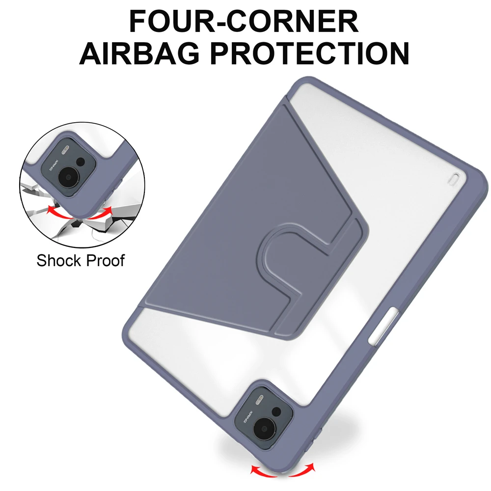 Funda de rotación 360 para Xiaomi Pad 7S Pro 2025, Funda de 12,5 pulgadas con portalápices, Funda acrílica para Xiaomi Pad 7 s Pro, Funda de 12,5" - imagen 5
