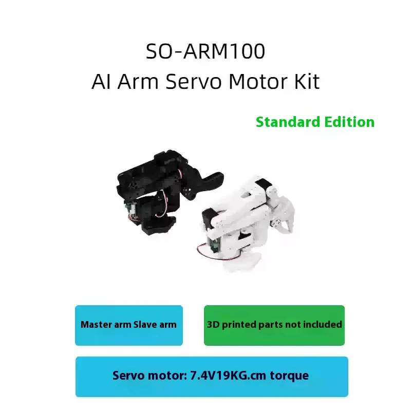 Seeed SO-ARM101 / SO-ARM101 AI-Arm Servo Motor Kit Pro para LeRobot (piezas impresas 3D opcionales) Colección completa de datos de bajo costo - imagen 3