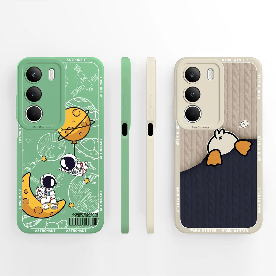 Para Realme C71 4G funda de teléfono creativa mariposa suave carcasa de teléfono de silicona líquida para RealmeC71 C 71 parachoques de protección de cámara - imagen 3