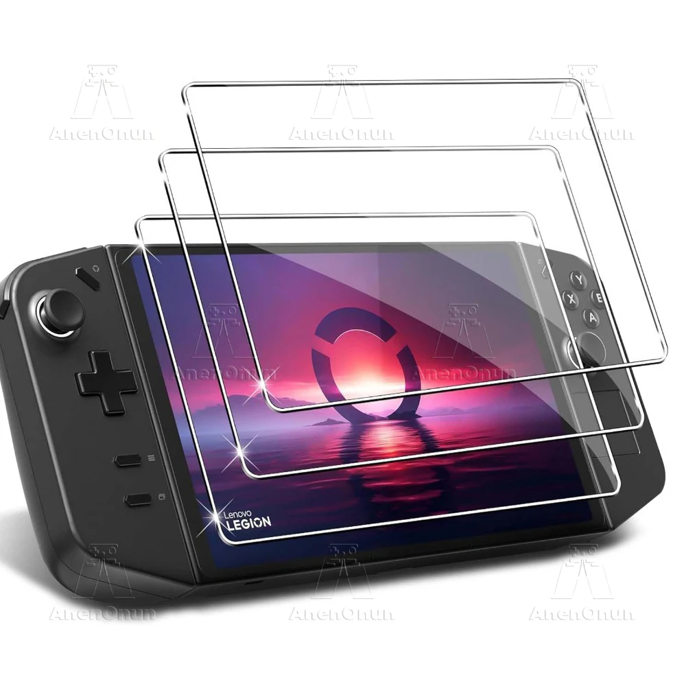 Vidrio templado Ultra HD para Legion Go Protector de pantalla de borde curvo 2.5D sin burbujas, irrompible, antiarañazos y antihuellas