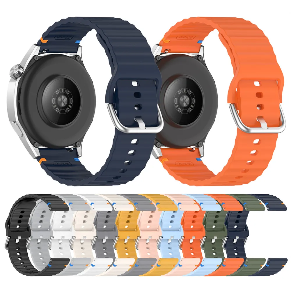 Correa de 20 a 22mm para Huawei Watch GT 4 5 GT4 46mm GT3 GT2 GT 3Pro 46mm Ocean Band para Samsung Galaxy Watch 7 6 4 3 5 Pro - imagen 2