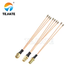 1 Uds 0,1 m SMA hembra a 4 Uds 5 uds uFL/u.FL/RF Antena UFL Seat RG178 Cable en espiral