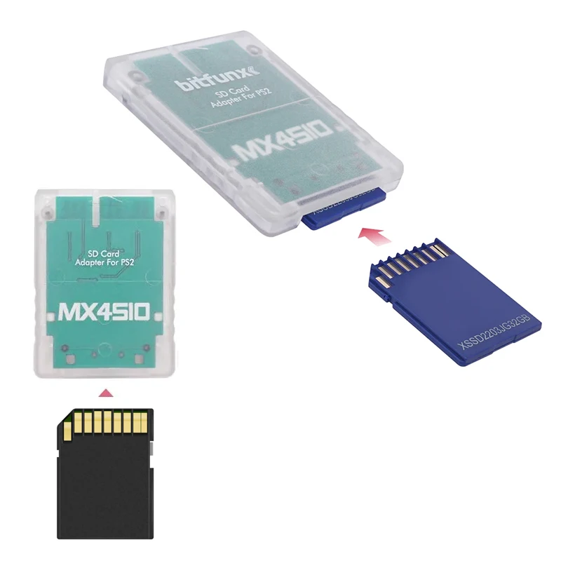 Adaptador de tarjeta SD TF MX4SIO SIO2SD de mayor compatibilidad Data Frog para consolas PS2 SONY Playstation 2 - imagen 3